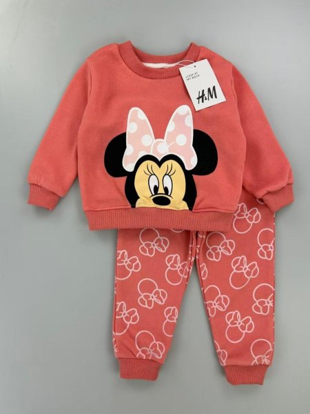 بيجامة شتوية ميني ماوس الزهرية 2