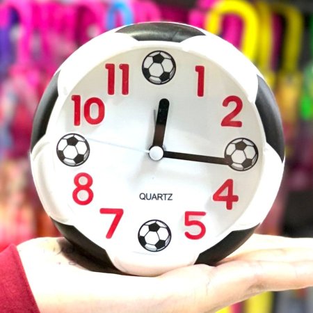 ساعة منبه كرة قدم